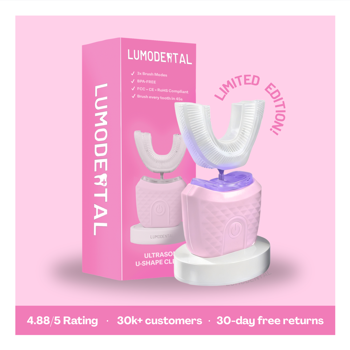 Brilliux SonicBrush Pink